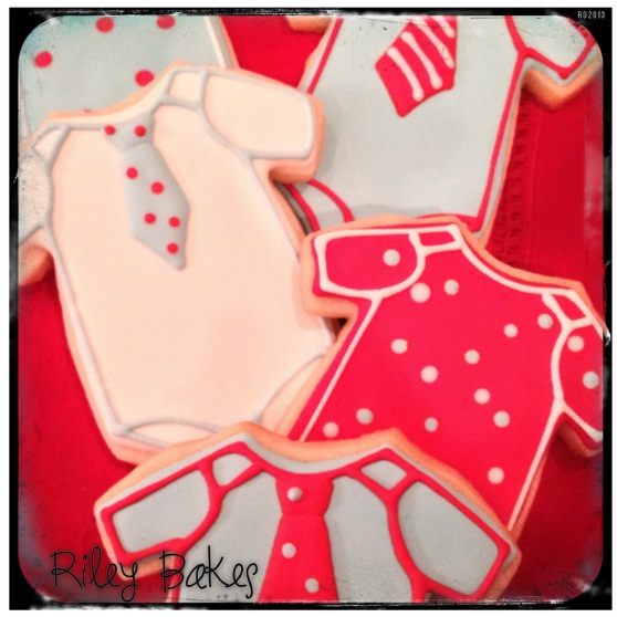 Baby Boy Shower Royal Icing Cookies - Riley Bakes