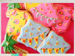 hawaiian themed royal icing cookies riley bakes